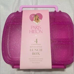 Paris Hilton 4 compartment Bento Lunch box